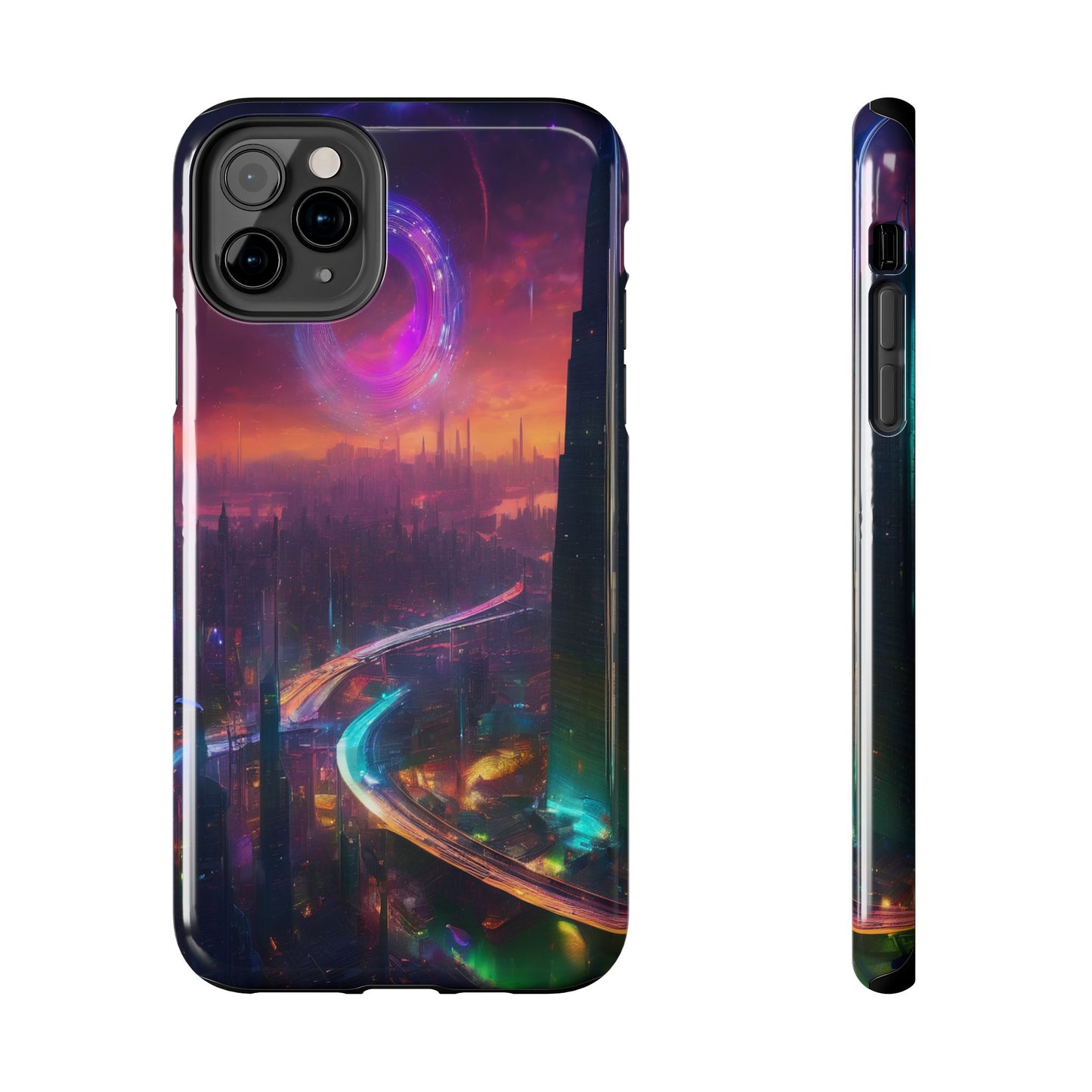 Tough Phone Case – Shockproof TPU/Polycarbonate for iPhone & Samsung
