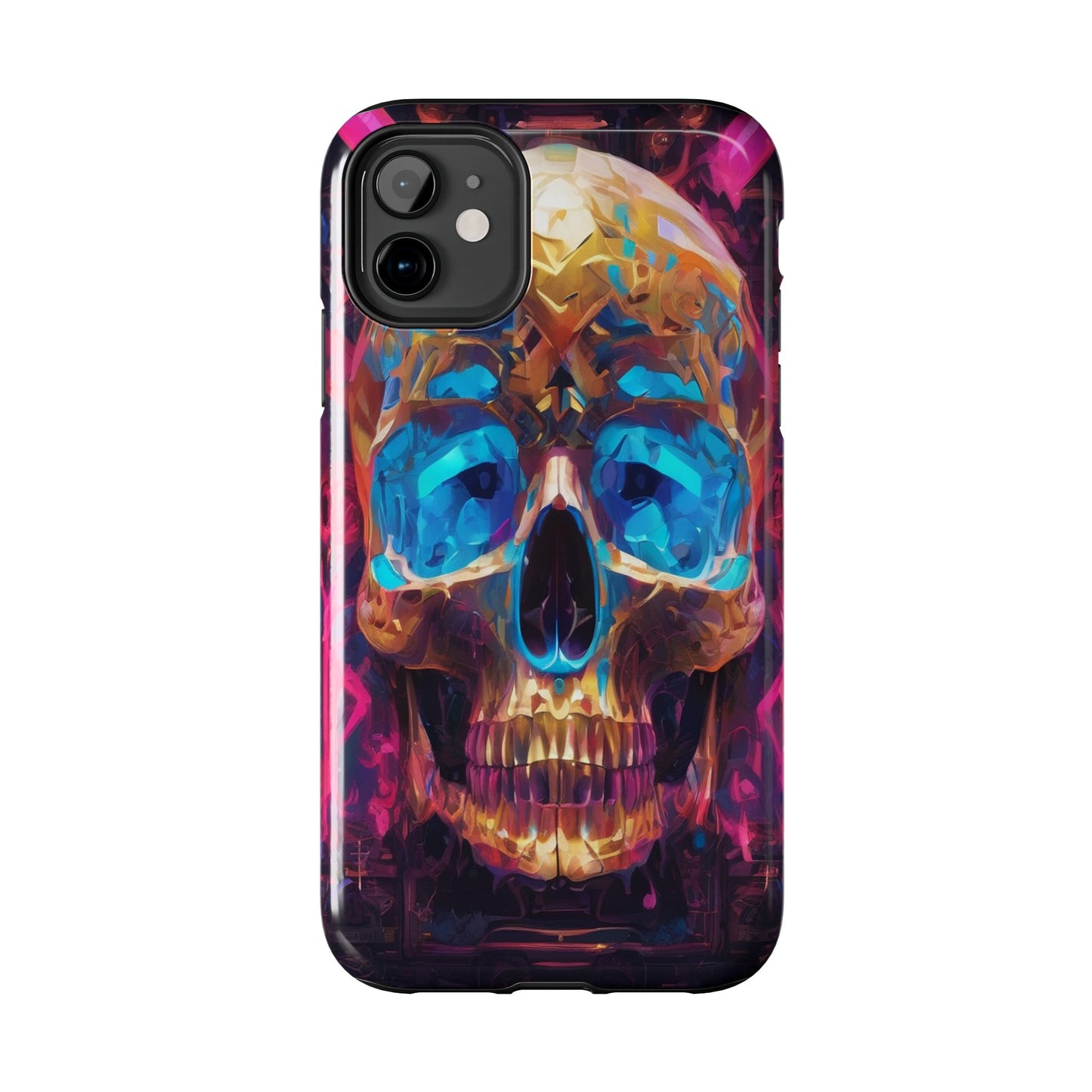 Rugged Phone Case - Impact-Resistant, Glossy Polycarbonate