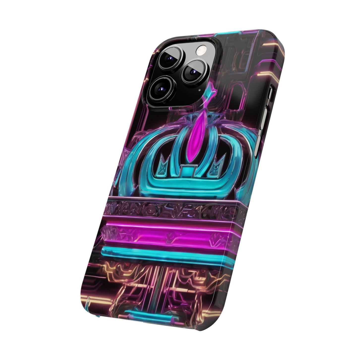 Slim Phone Case for iPhone 16 - Glossy, Lightweight, Impact-Resistant