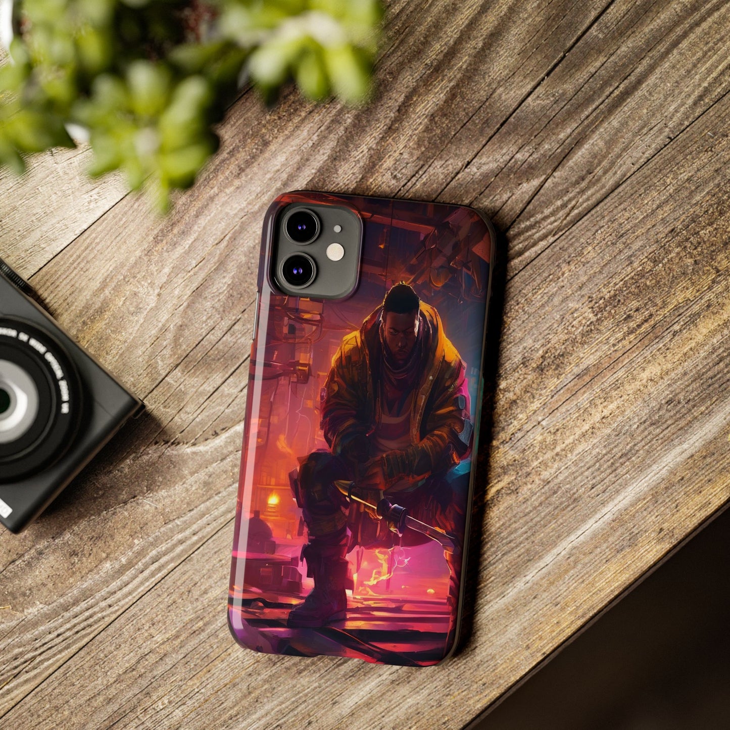 Slim Phone Case for iPhone 16 - Ultra-Thin, Glossy PC