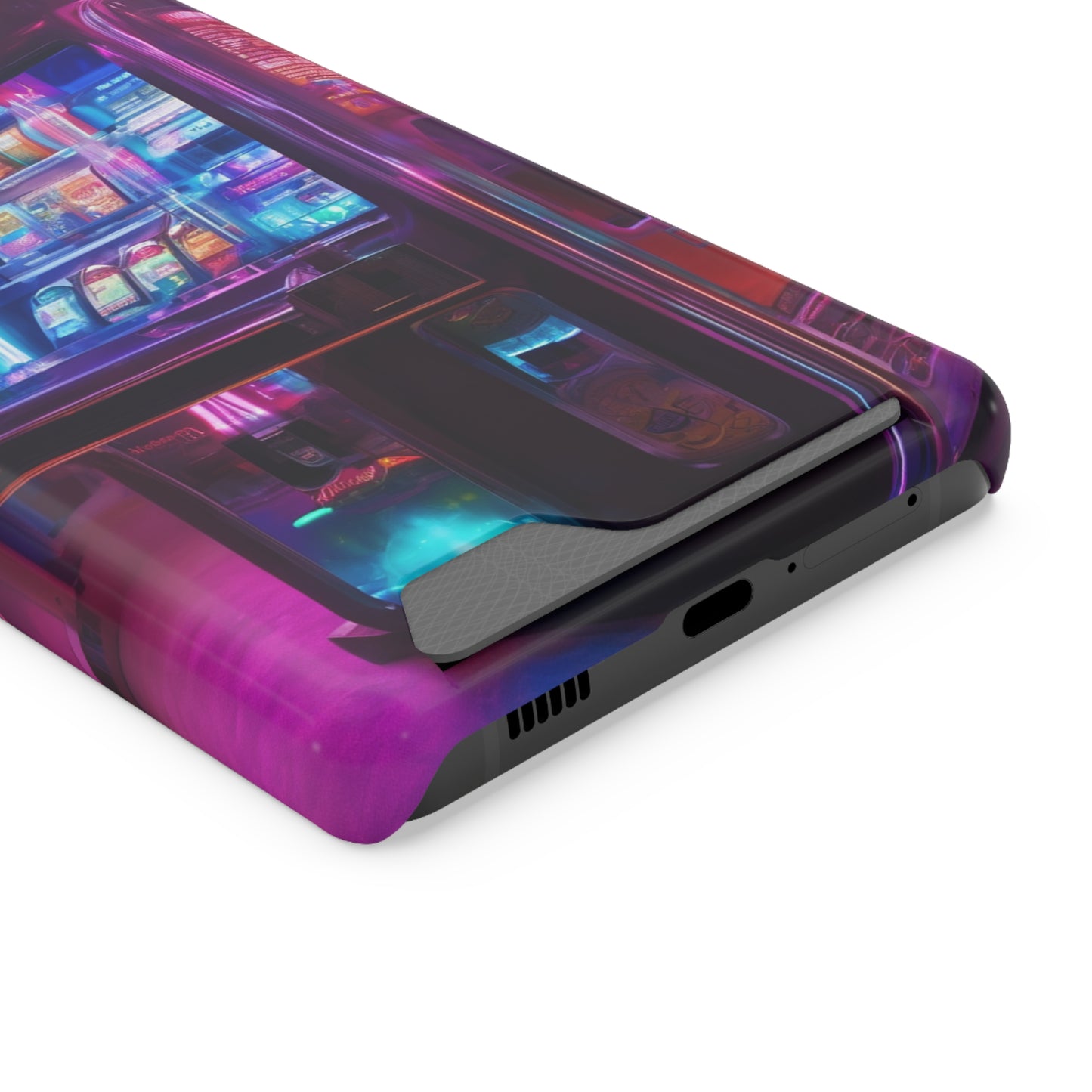 Phone Case with Card Holder – Glossy/Matte Polycarbonate