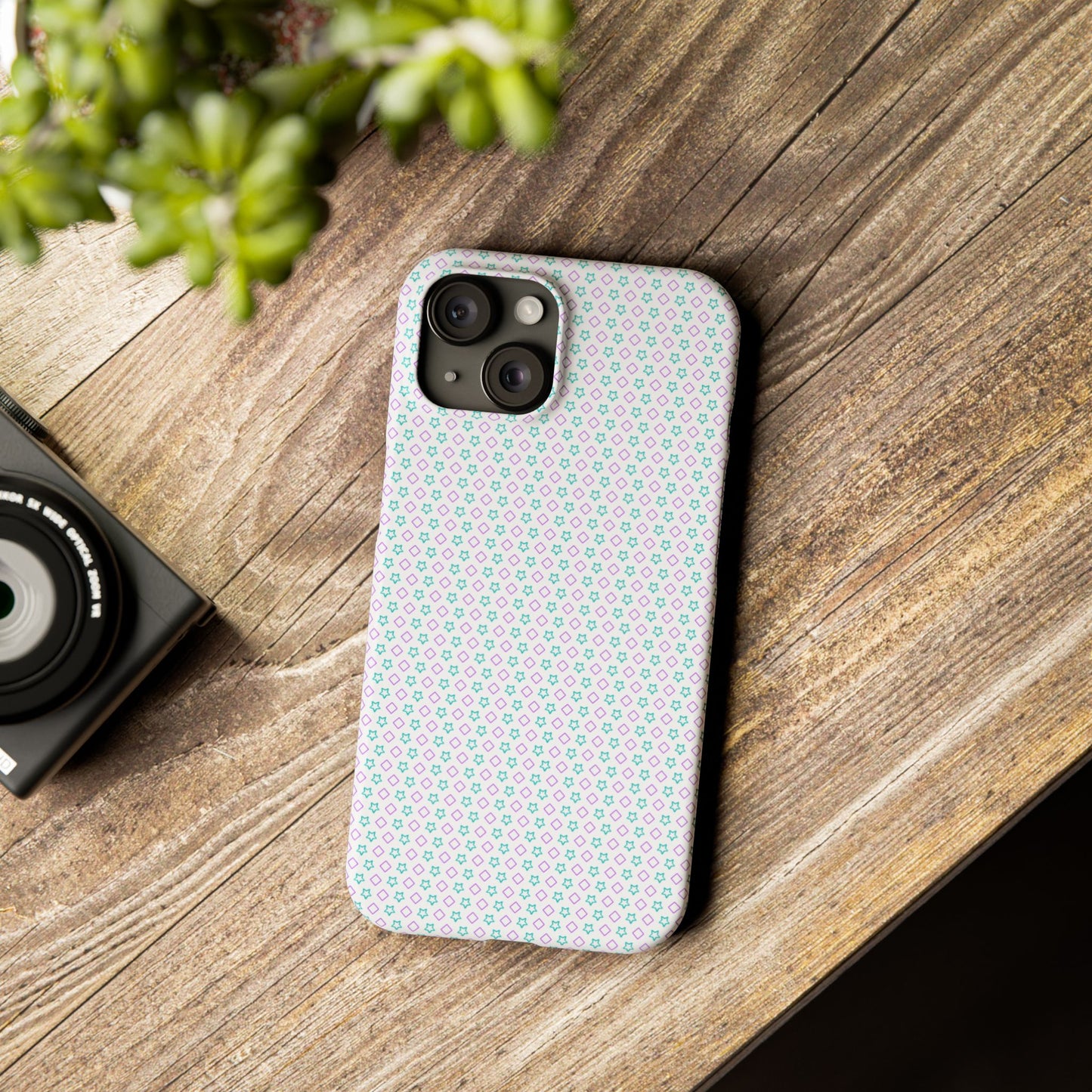 Slim Phone Case for iPhone 16 - Neon Glossy Lexan Finish