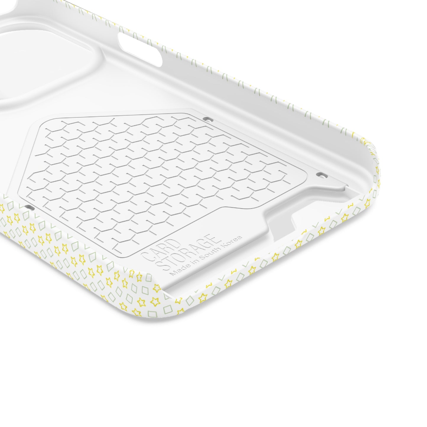 Neon Card Holder Phone Case - MagSafe, Impact-Resistant Polycarbonate