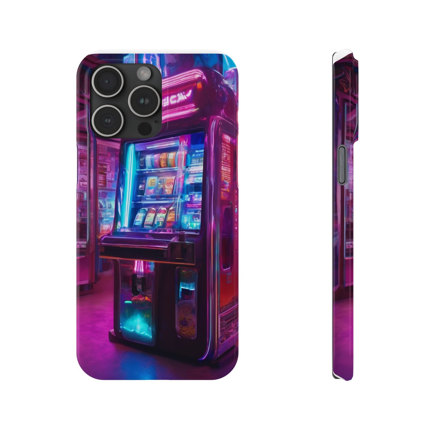 Slim Phone Case for iPhone 16 - Glossy Polycarbonate