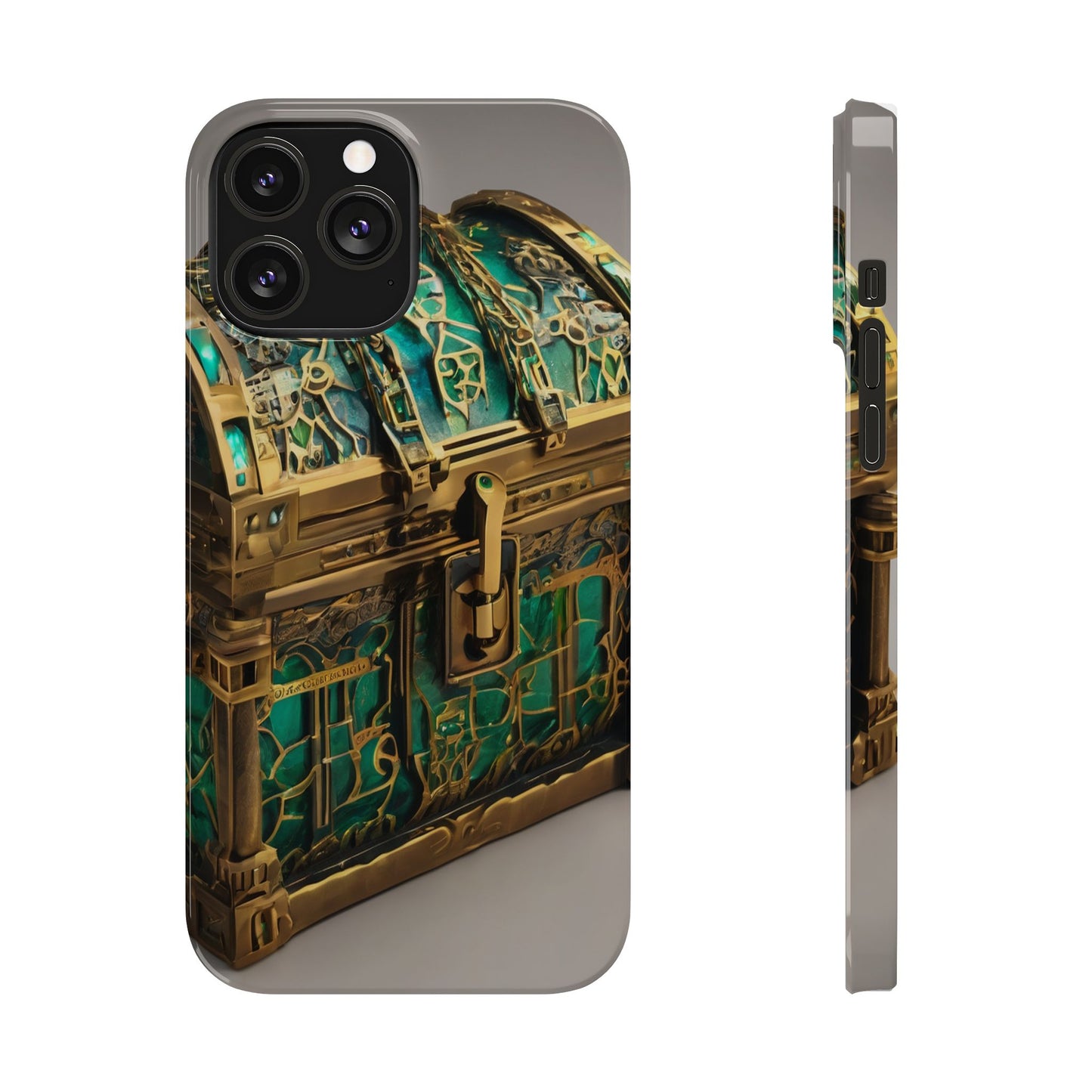 iPhone 16 Slim Phone Case: Glossy Lexan, Ultra-Slim