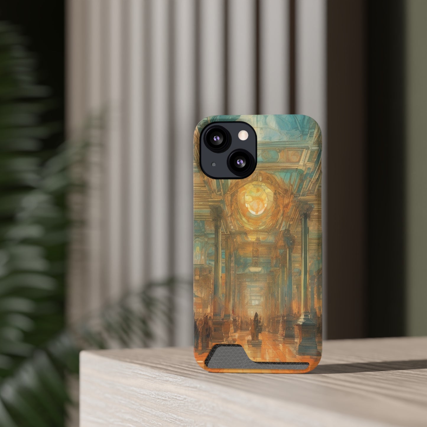 Phone Case with Card Holder – Slim, Impact-Resistant