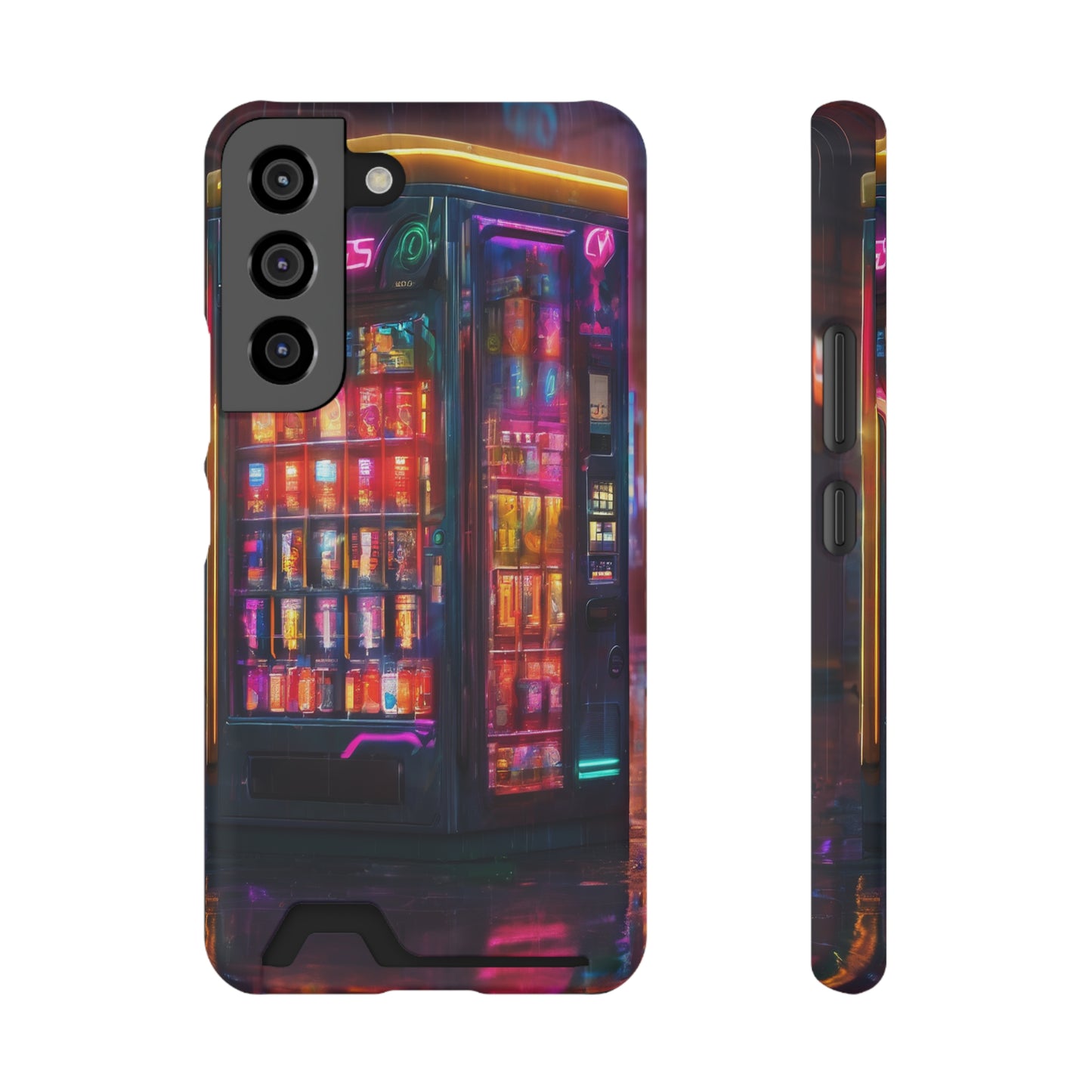 Phone Case with Card Holder - Impact-Resistant Polycarbonate, MagSafe