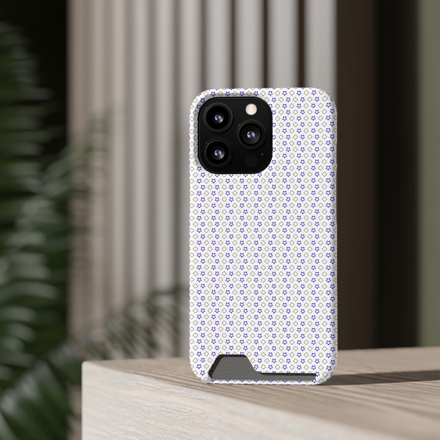 Phone Case with Card Holder – Clear Polycarbonate