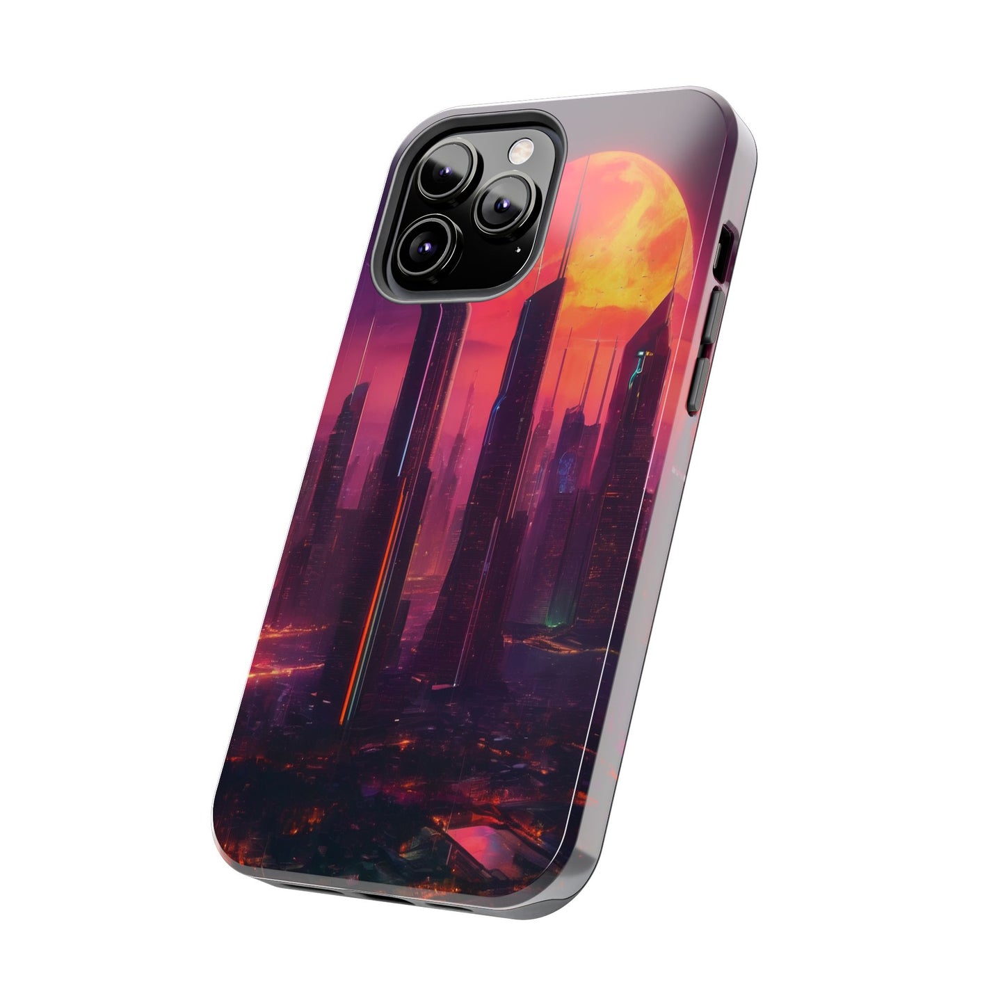 Tough Phone Case: Shockproof 2-Piece TPU/PC Shell