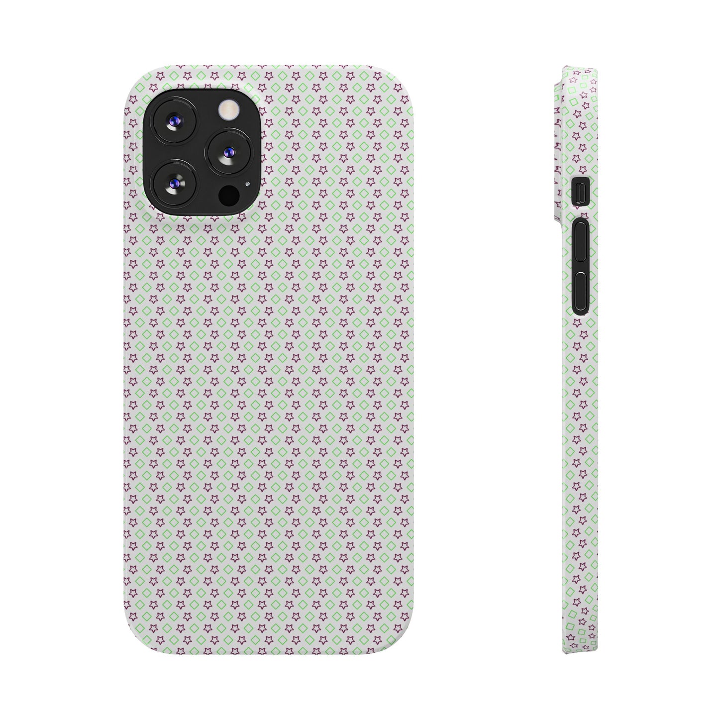 Slim Phone Case for iPhone 16 - Glossy Lexan, Ultra-Thin