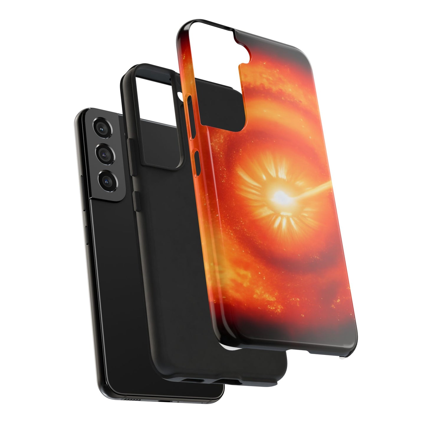 Rugged Phone Case - 2-Piece Shock Shield, TPU & PC