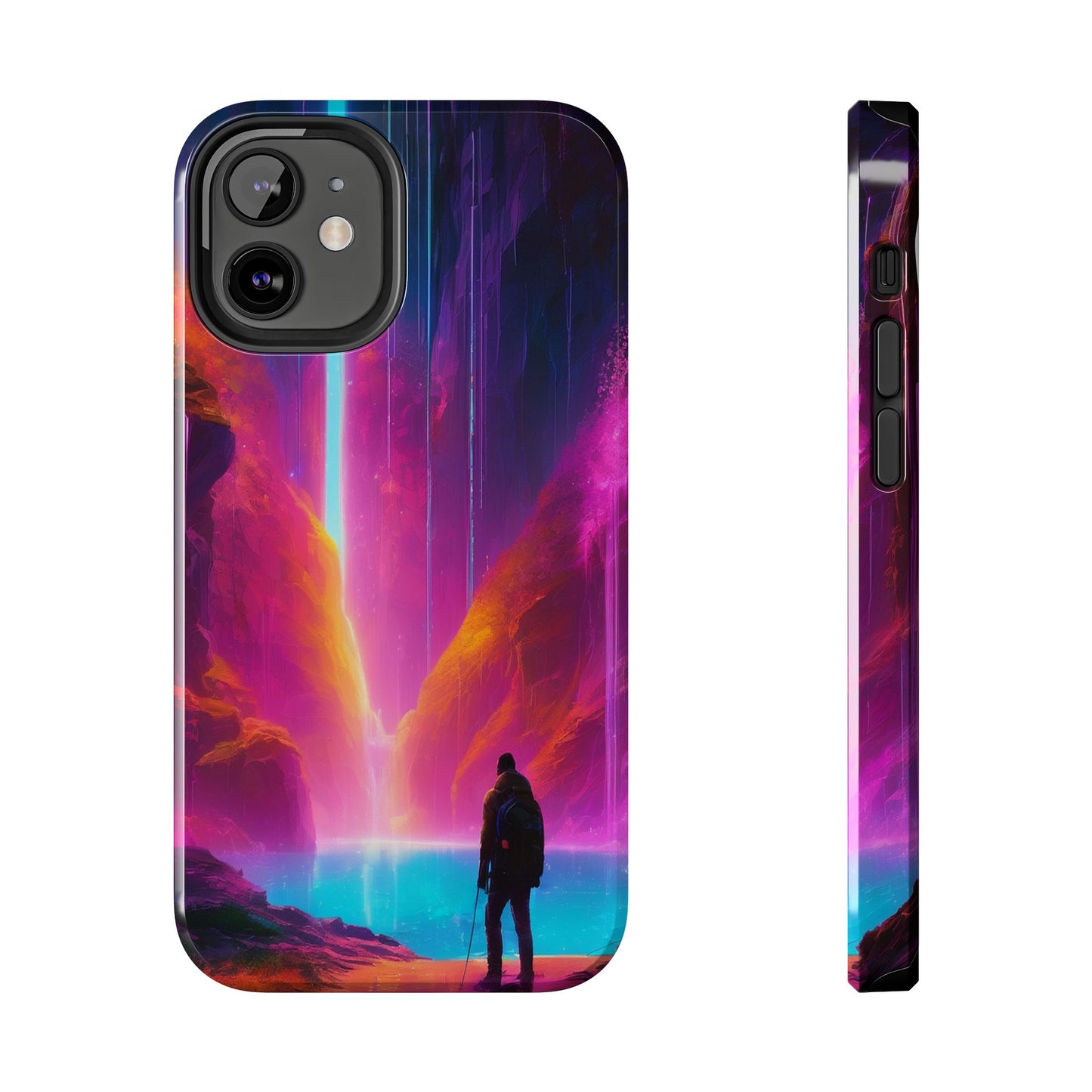 Tough Phone Case with TPU & PC Shell – Shockproof for iPhone/Samsung