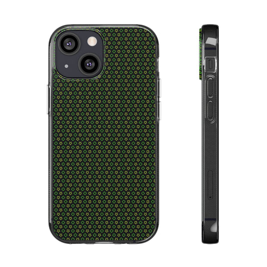 Clear Silicone Phone Case Slim Flexible Open-Port Design