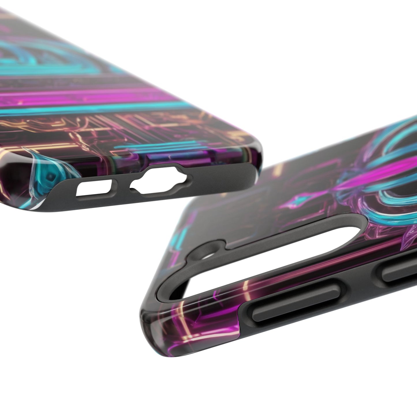 Tough Phone Case - Shockproof TPU & PC Shell, Glossy Finish