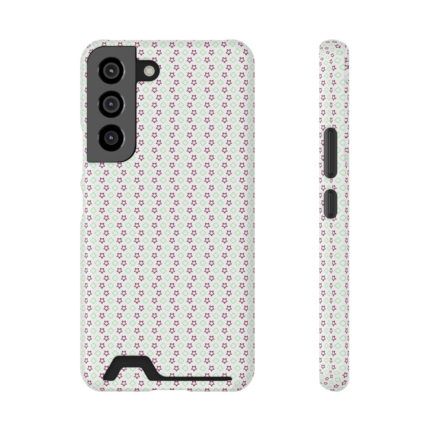 Neon Card-Holder Phone Case - Glossy/Matte Finish