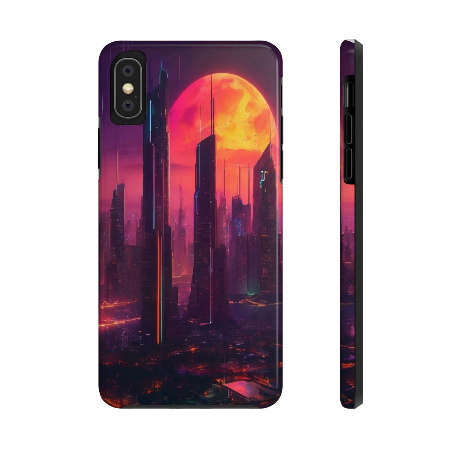Tough Phone Case: Shockproof 2-Piece TPU/PC Shell