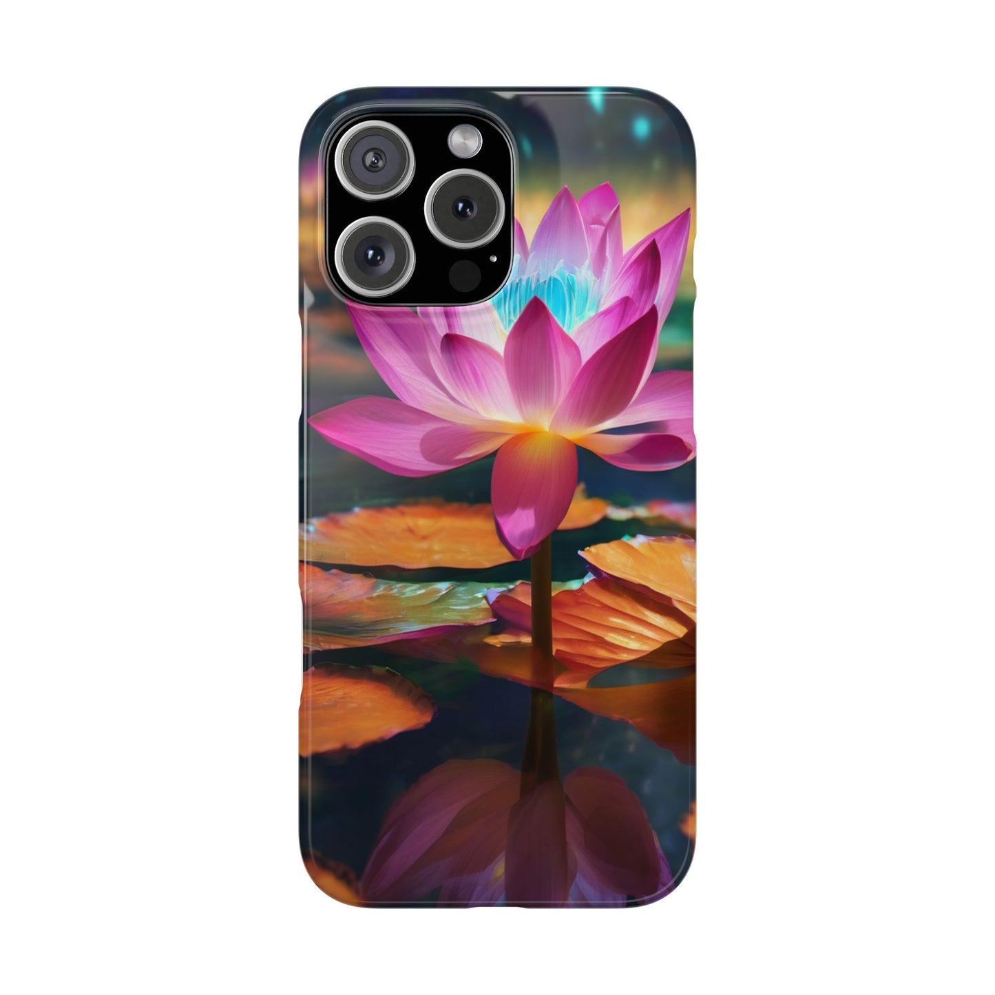 Slim Glossy Polycarbonate Phone Case for iPhone 16