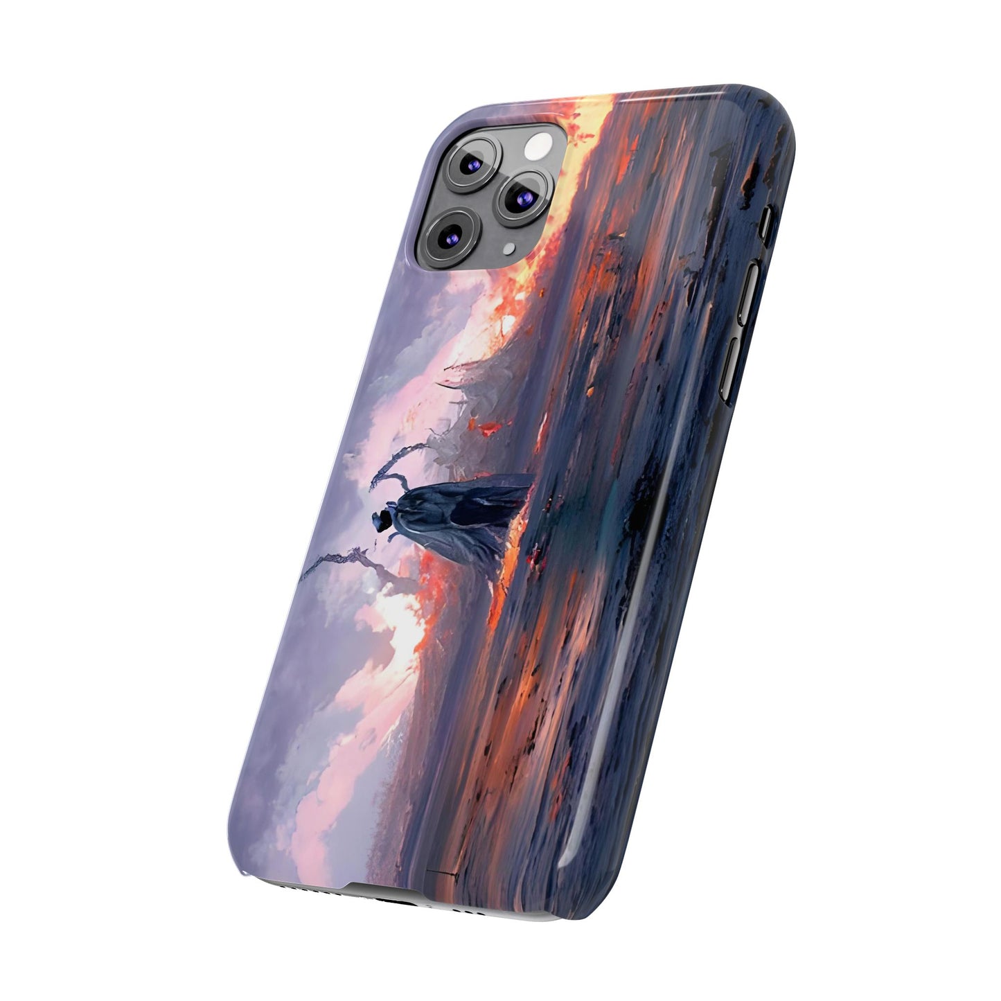 Slim Glossy iPhone 16 Phone Case - High-detail Design
