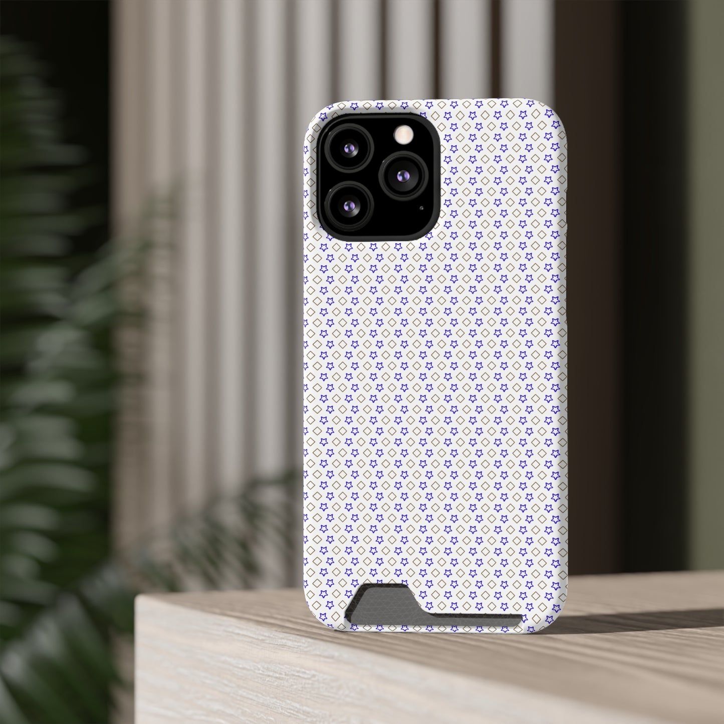 Phone Case with Card Holder – Clear Polycarbonate