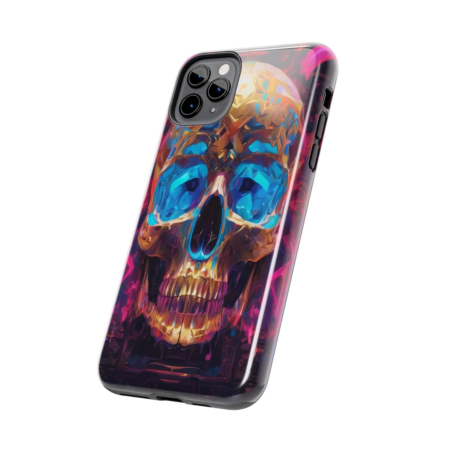 Rugged Phone Case - Impact-Resistant, Glossy Polycarbonate