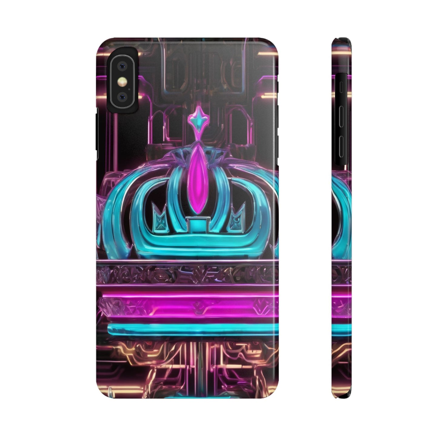Slim Phone Case for iPhone 16 - Glossy, Lightweight, Impact-Resistant