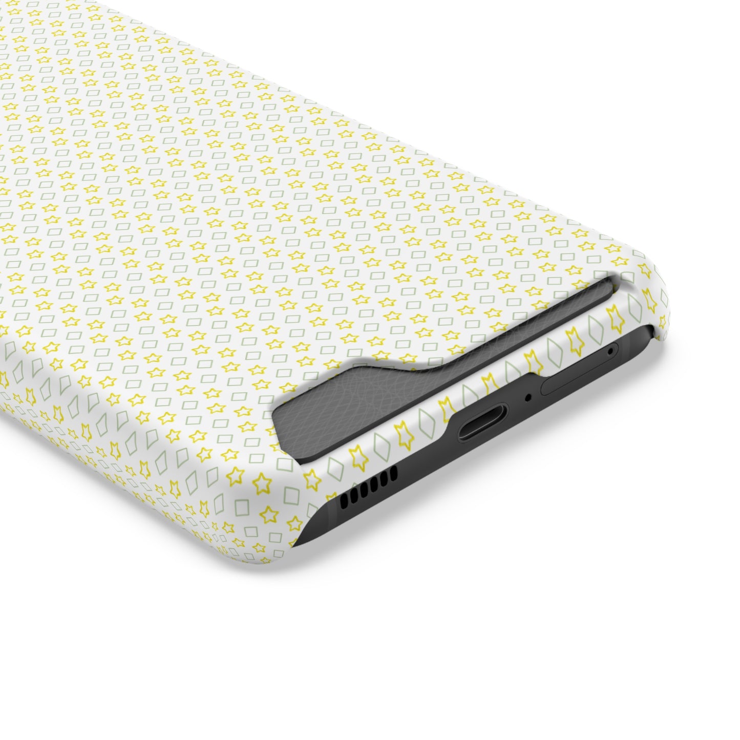 Neon Card Holder Phone Case - MagSafe, Impact-Resistant Polycarbonate