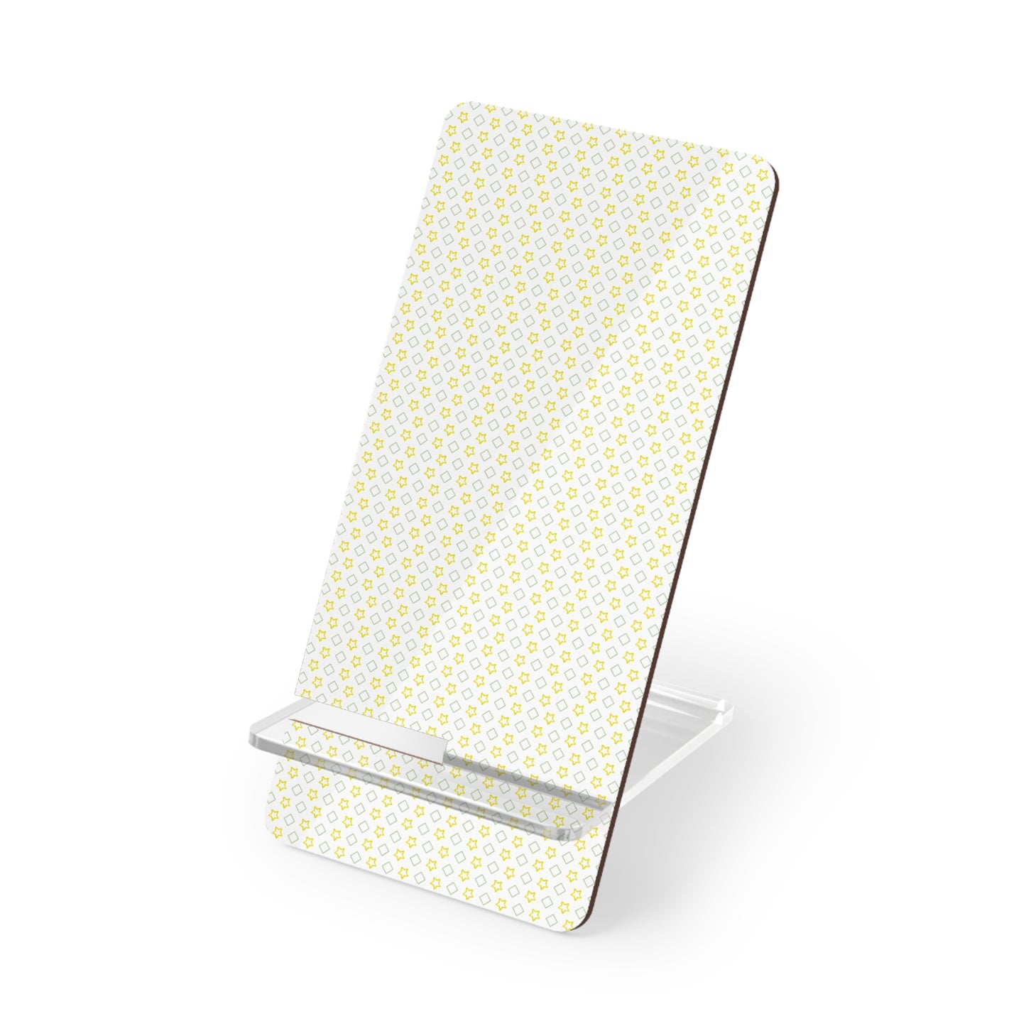 Phone Stand for Smartphones - Two-Piece Hardboard Desk Decor