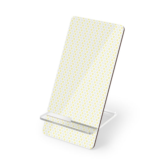 Phone Stand for Smartphones - Two-Piece Hardboard Desk Decor
