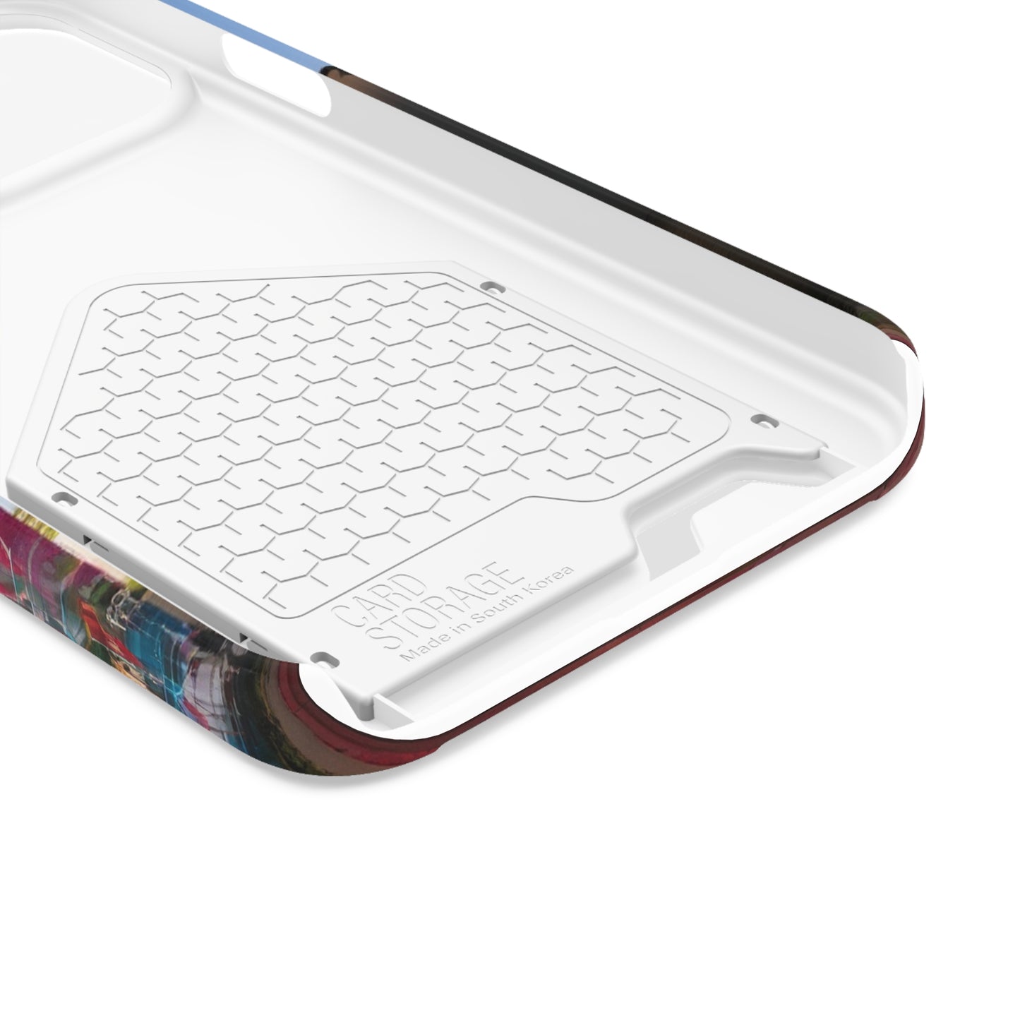 Neon Card-Holder MagSafe Phone Case for iPhone 13 & Galaxy S21/S22