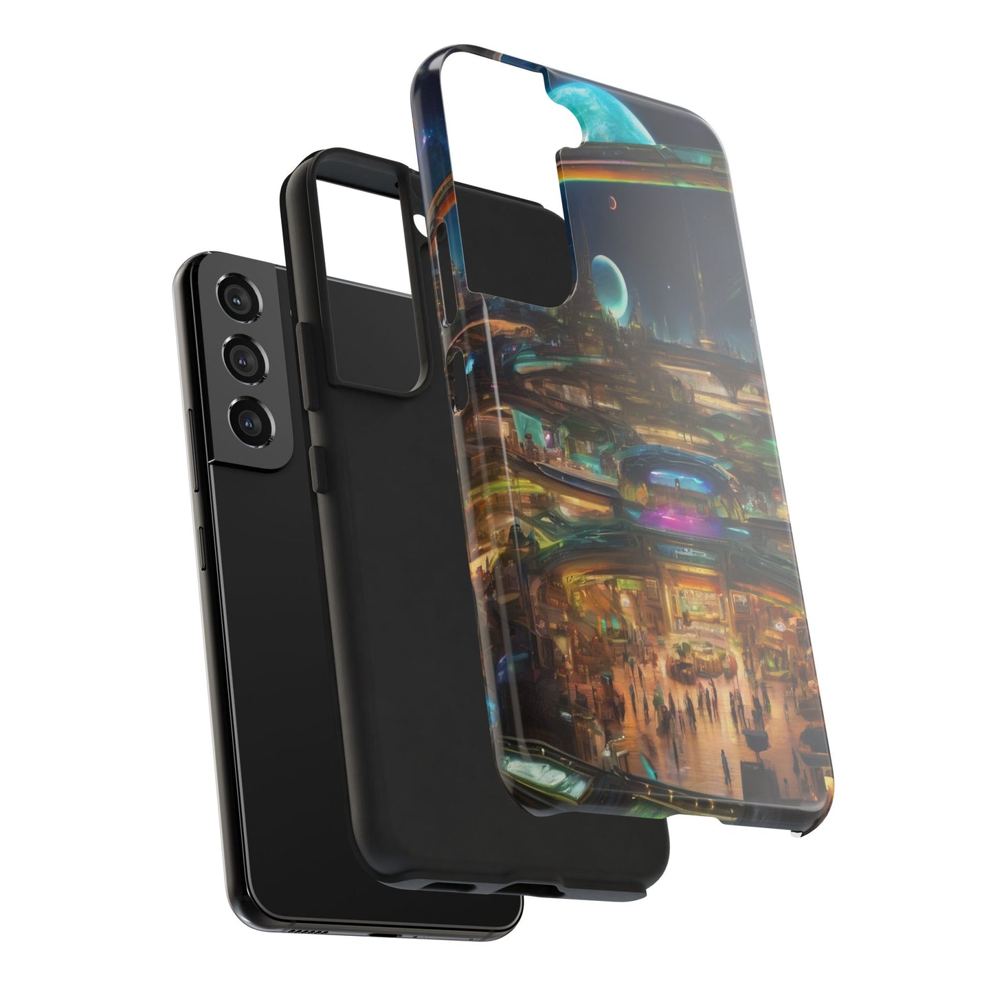 Tough Phone Case: Impact-Resistant Polycarbonate Shell, TPU-Lined