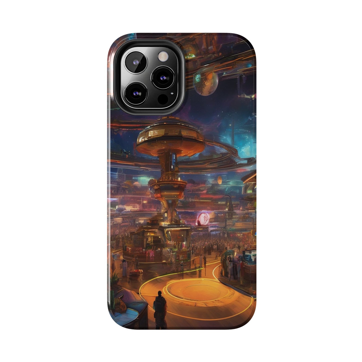 Tough Phone Case - 2-Piece Impact-Resistant Glossy Shield