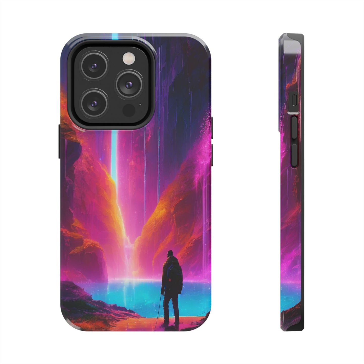 Tough Phone Case with TPU & PC Shell – Shockproof for iPhone/Samsung