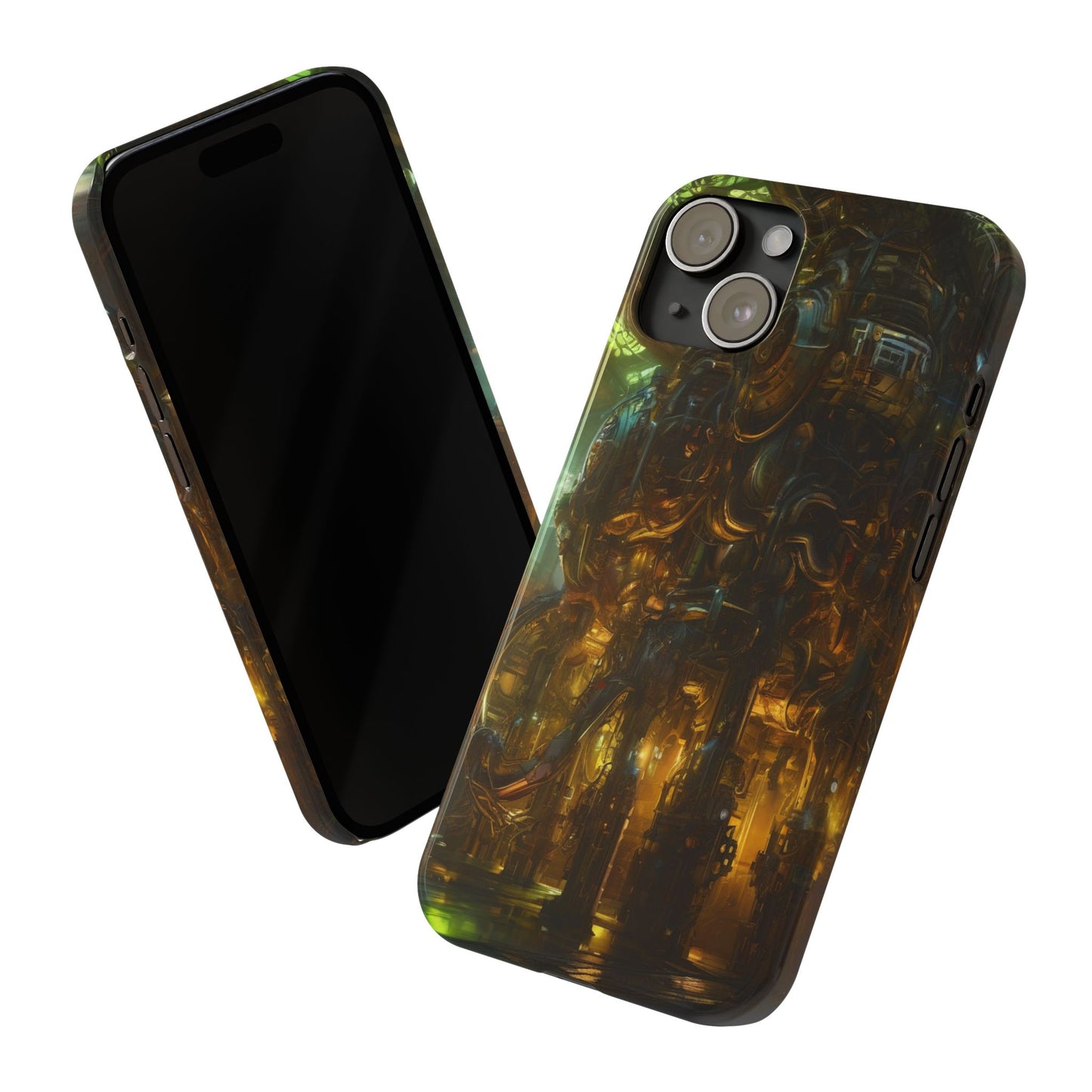 Slim Phone Case for iPhone 16 - Glossy Ultra-Thin Polycarbonate