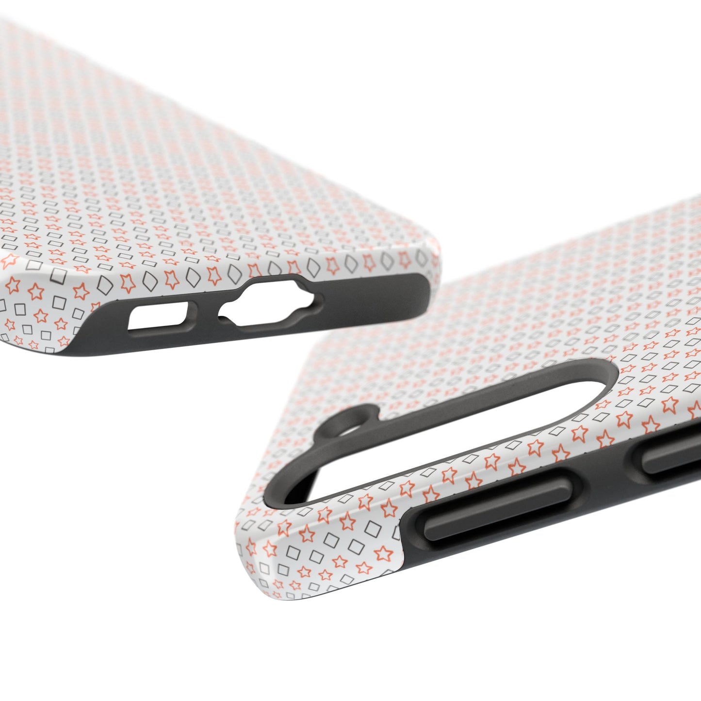 Neon Rugged Phone Case - 2-Piece TPU/PC, Wireless Charging