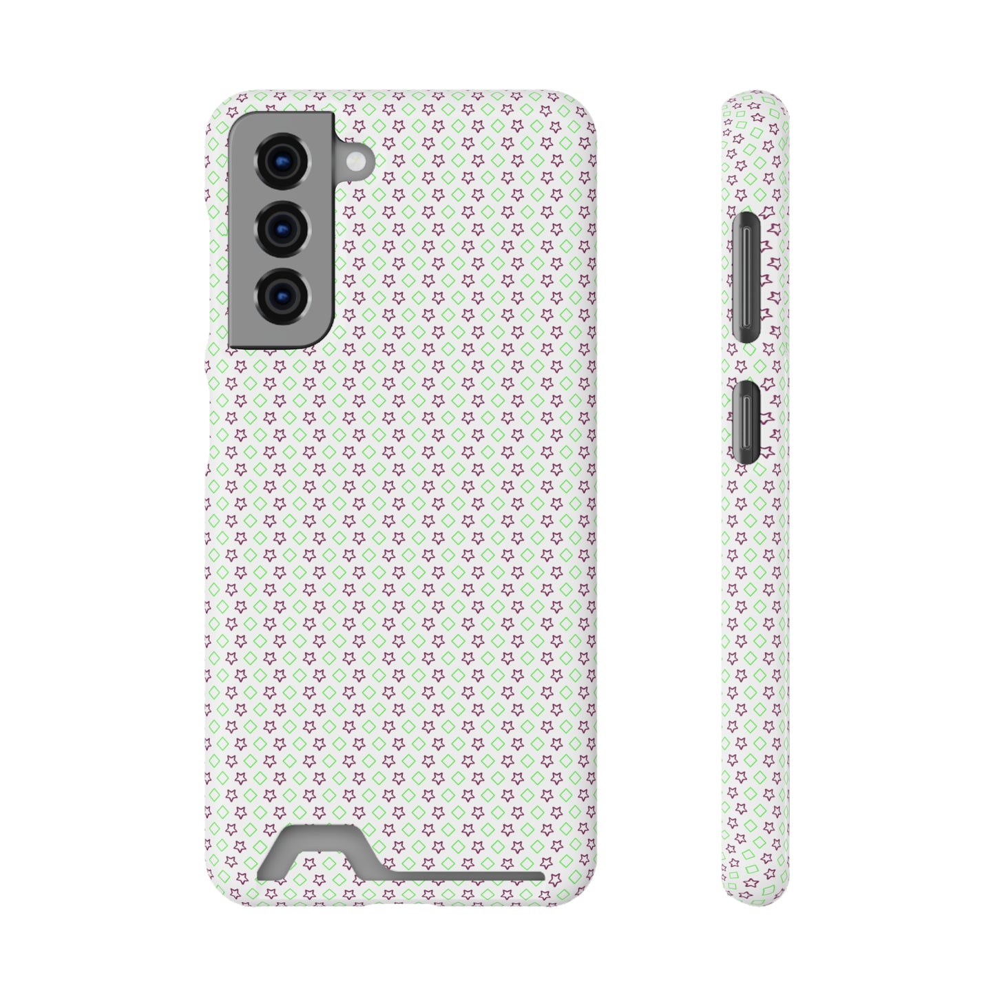Neon Card Holder Phone Case with MagSafe - Impact-Resistant