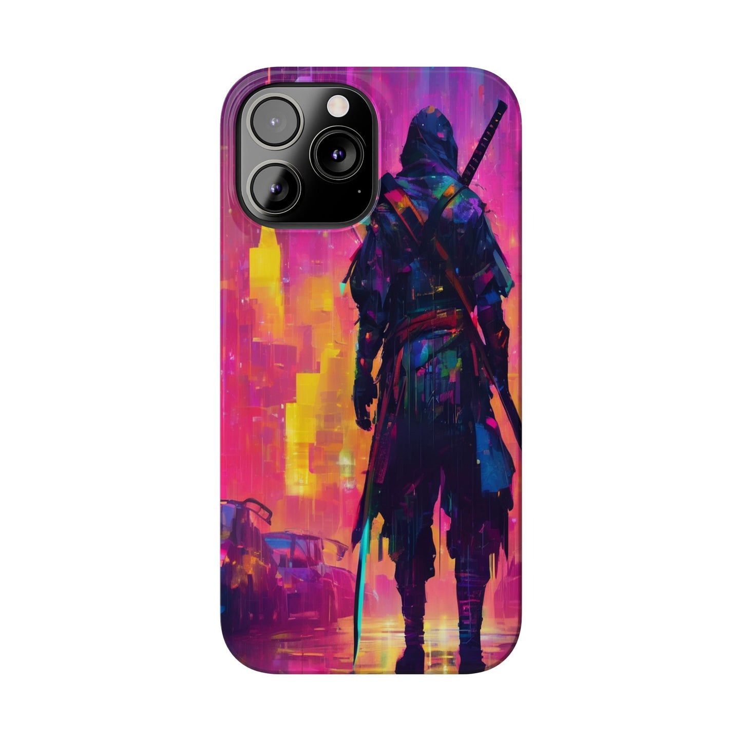 Neon Slim Phone Case for iPhone 16 - Glossy Lexan Finish
