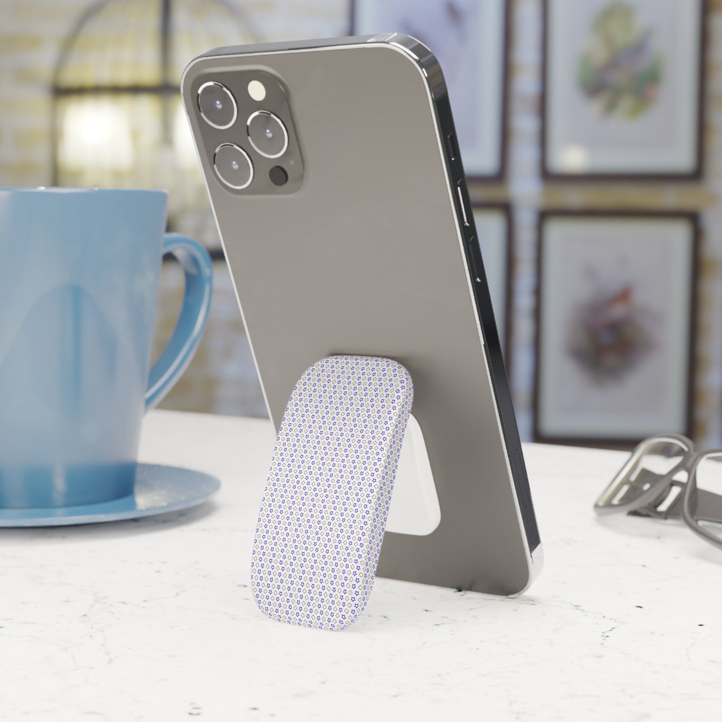 Phone Grip Click-On: Universal Kickstand