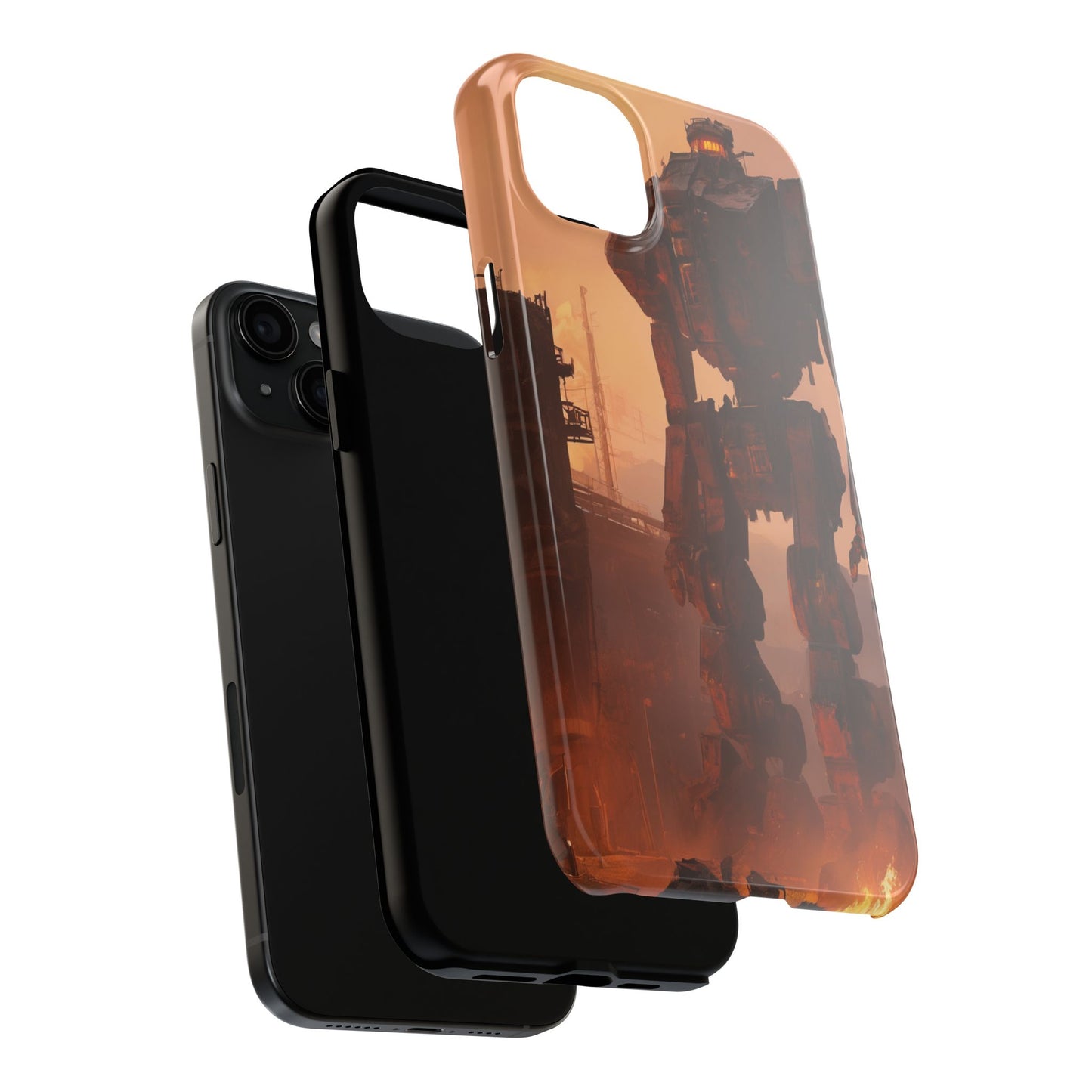 Tough Phone Case - Impact-Resistant, 2-Piece TPU/PC