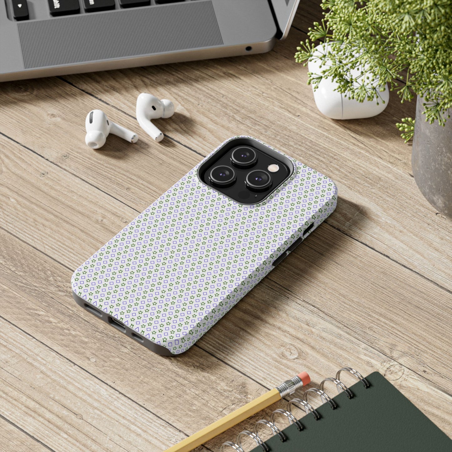 Tough Phone Case - Impact-Resistant, Glossy, 2-Piece Design