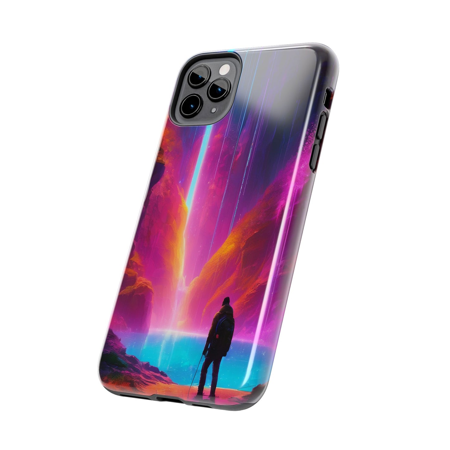 Tough Phone Case with TPU & PC Shell – Shockproof for iPhone/Samsung