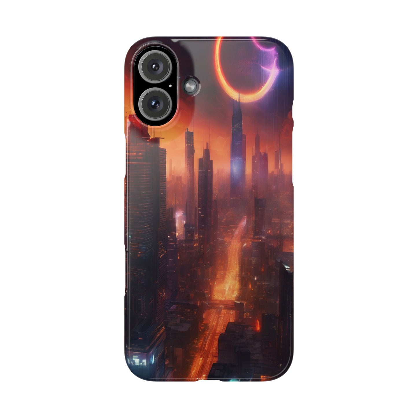iPhone 16 Phone Case - Slim Lexan, Glossy Finish