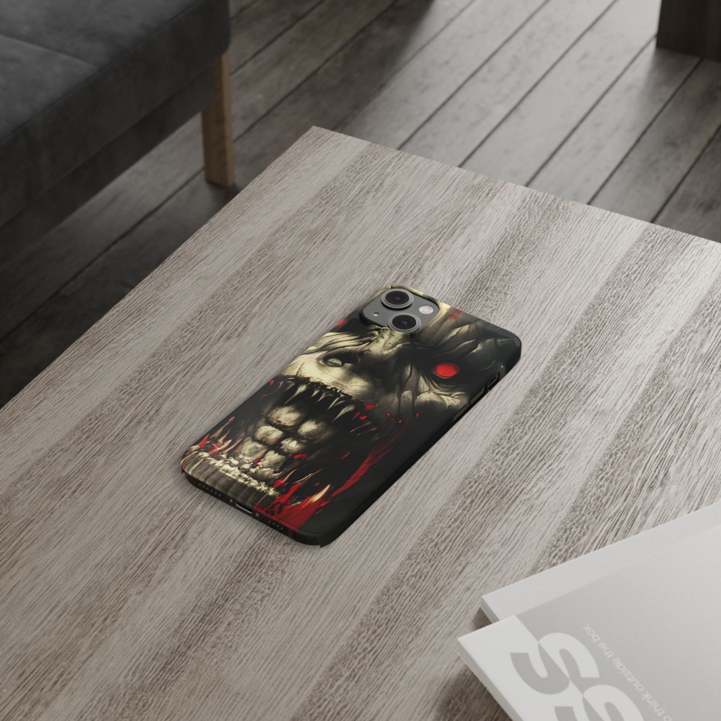 Slim Phone Case - Glossy Lexan PC, Ultra-Thin, Wireless Charging