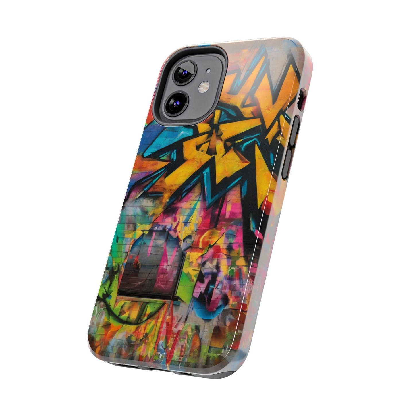 Rugged Phone Case - Impact-Resistant, Glossy Finish