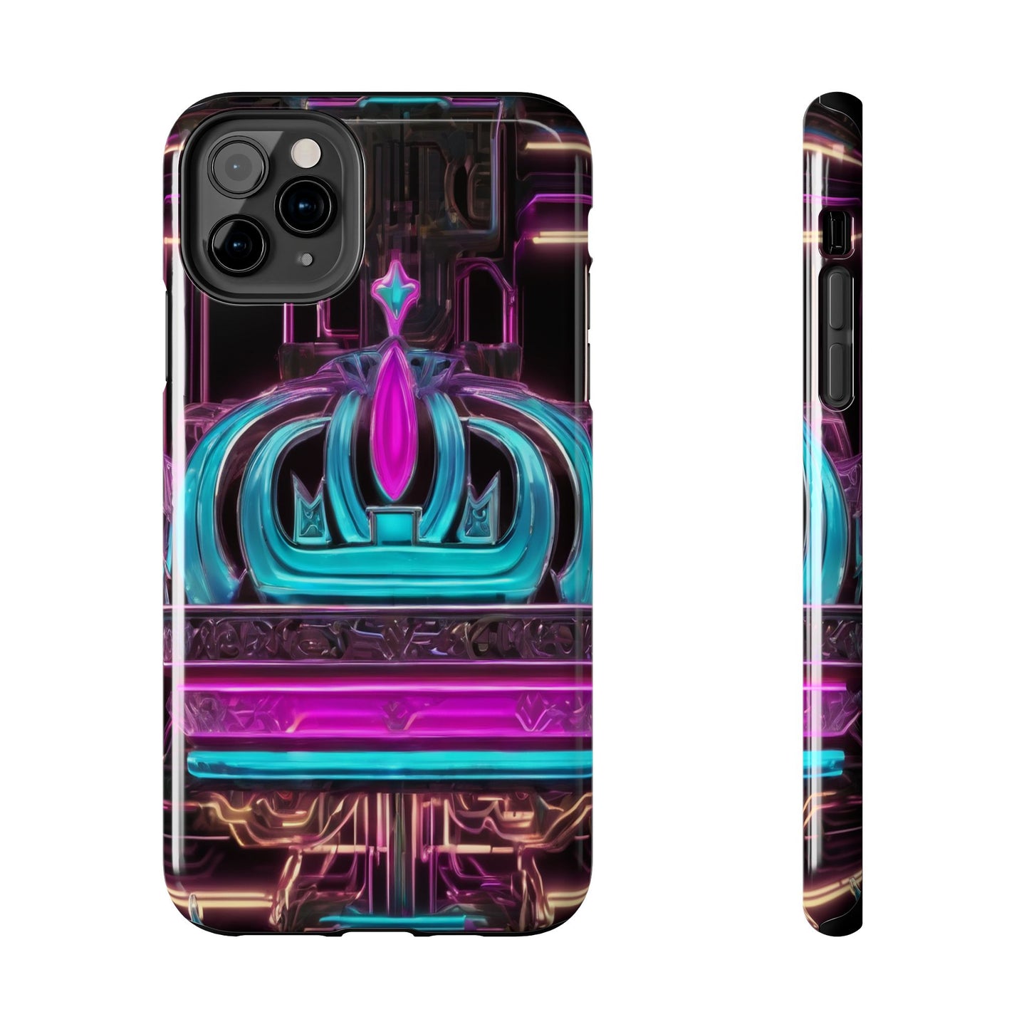 Tough Phone Case - Shockproof TPU & PC Shell, Glossy Finish