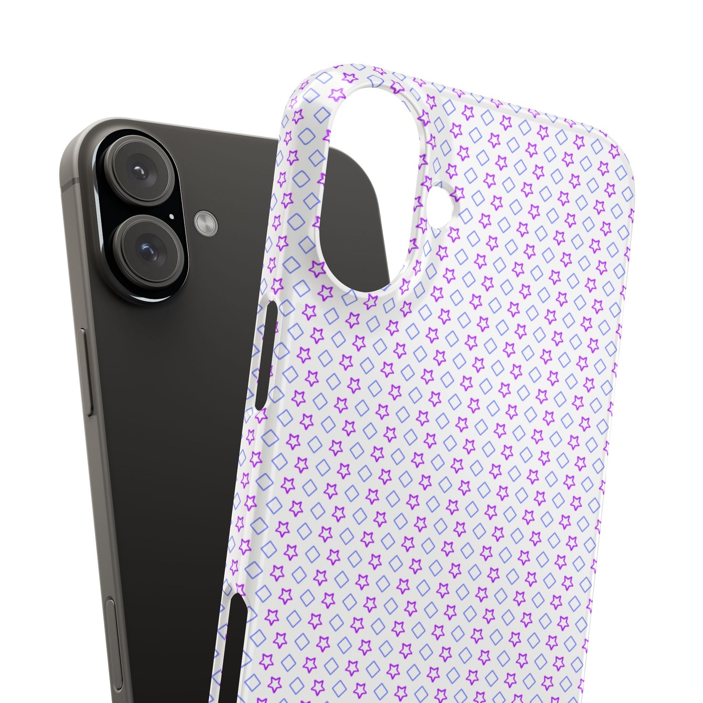 Neon Slim Phone Case for iPhone 16 - Glossy Polycarbonate