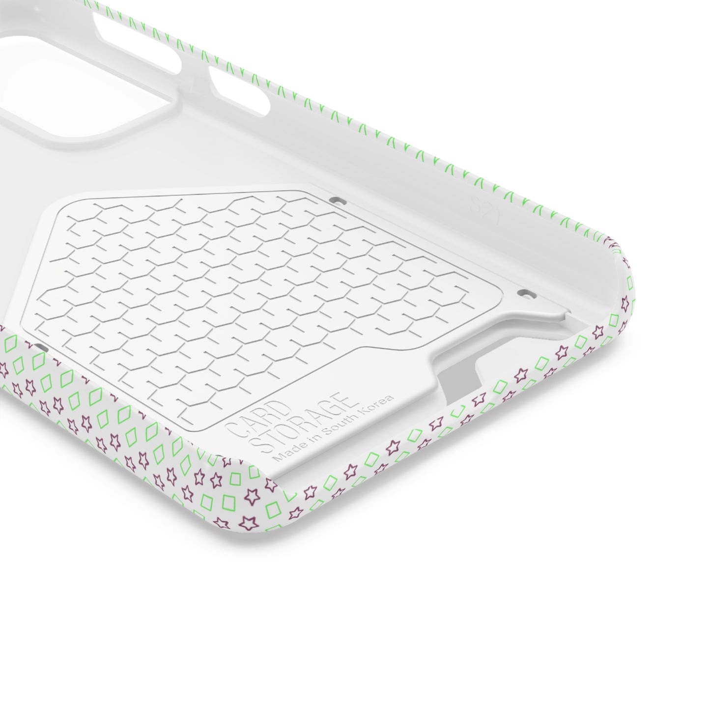 Neon Card Holder Phone Case with MagSafe - Impact-Resistant