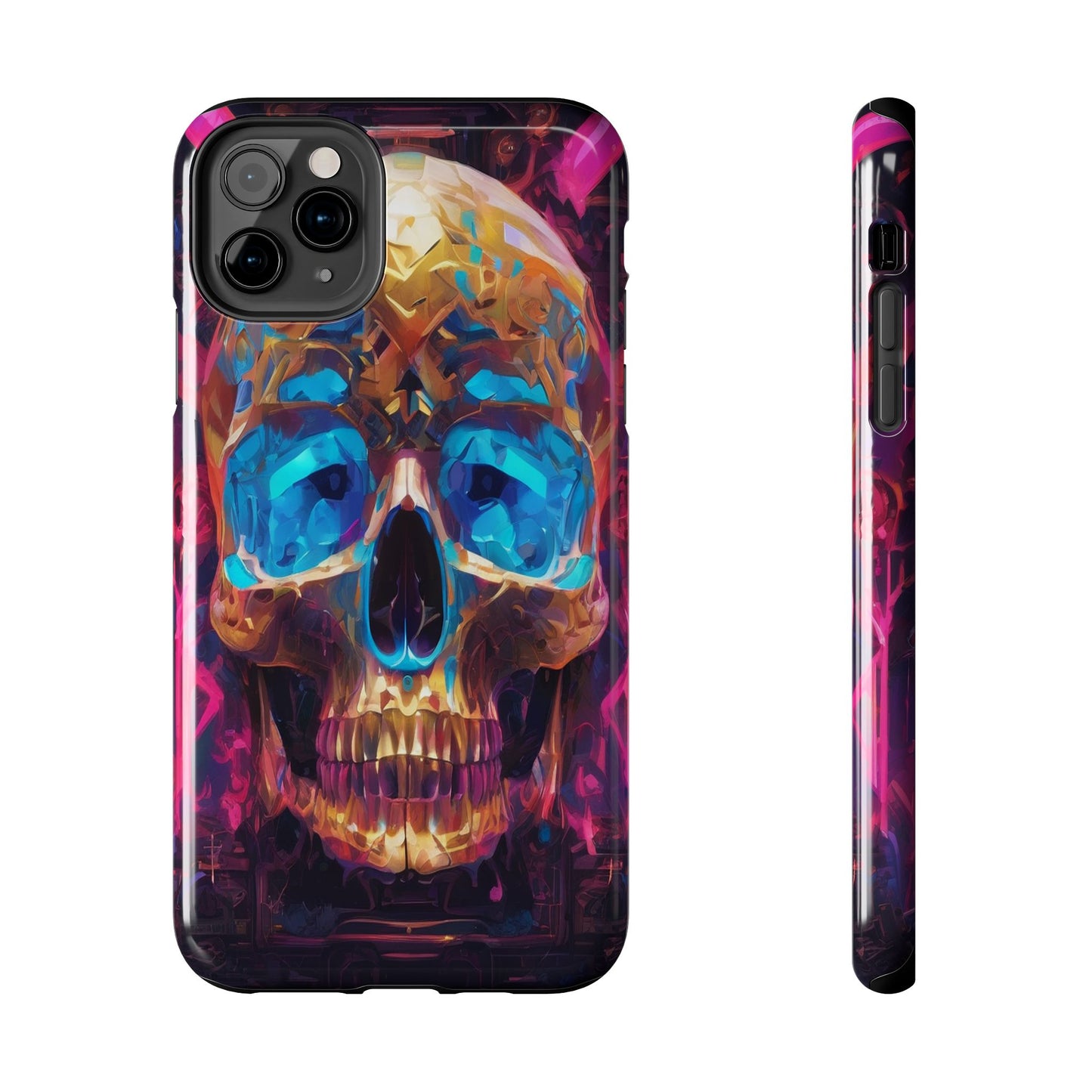 Rugged Phone Case - Impact-Resistant, Glossy Polycarbonate