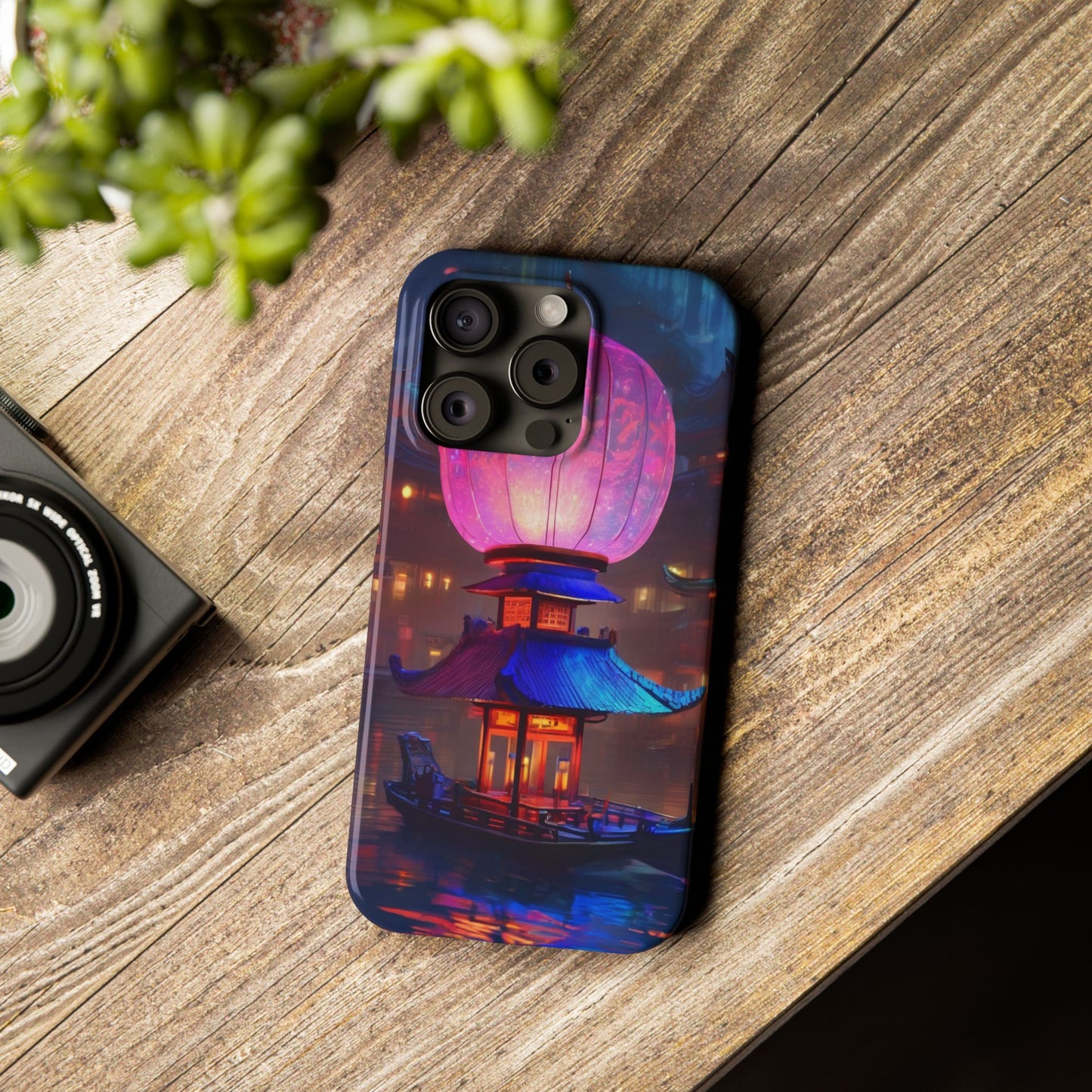 Slim Glossy Phone Case for iPhone 16 — Ultra-Thin & Durable Lexan
