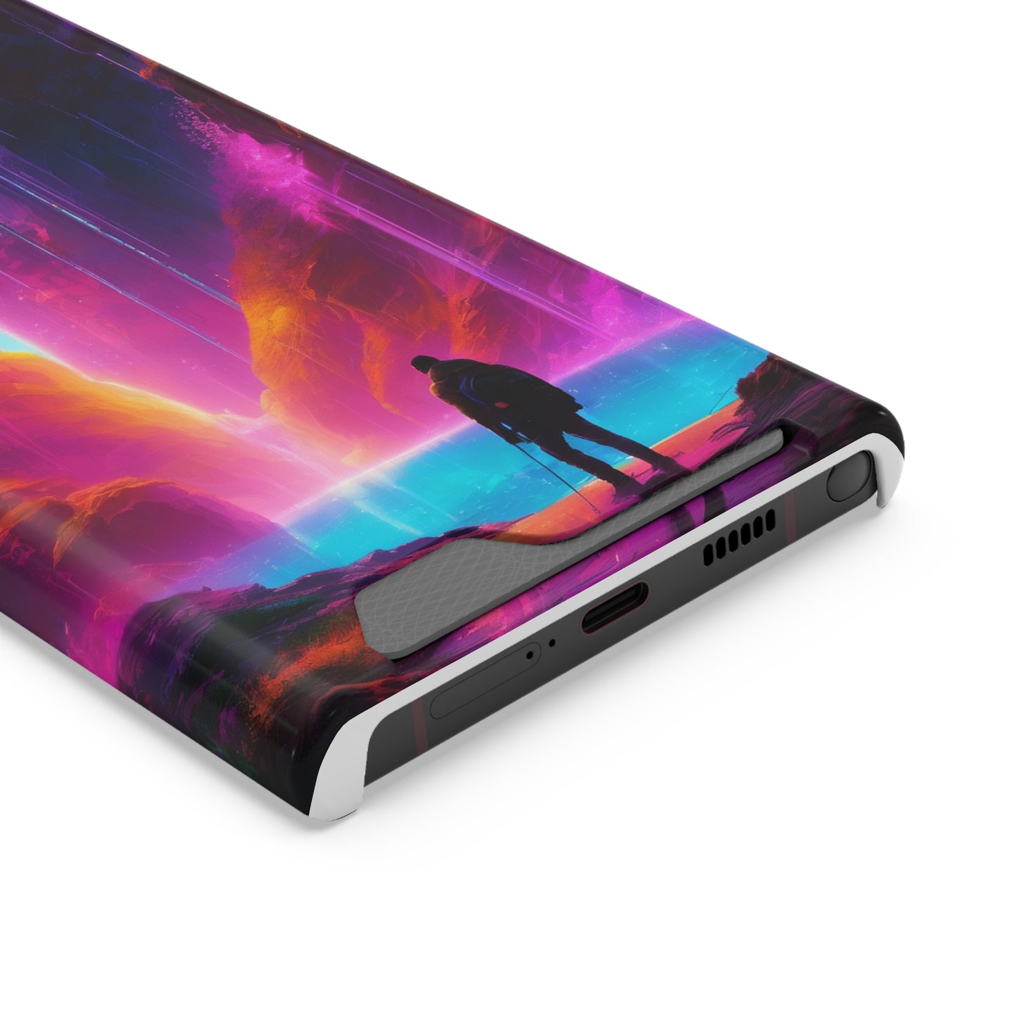 Neon Phone Case with Card Holder – MagSafe, 1 Card Slot