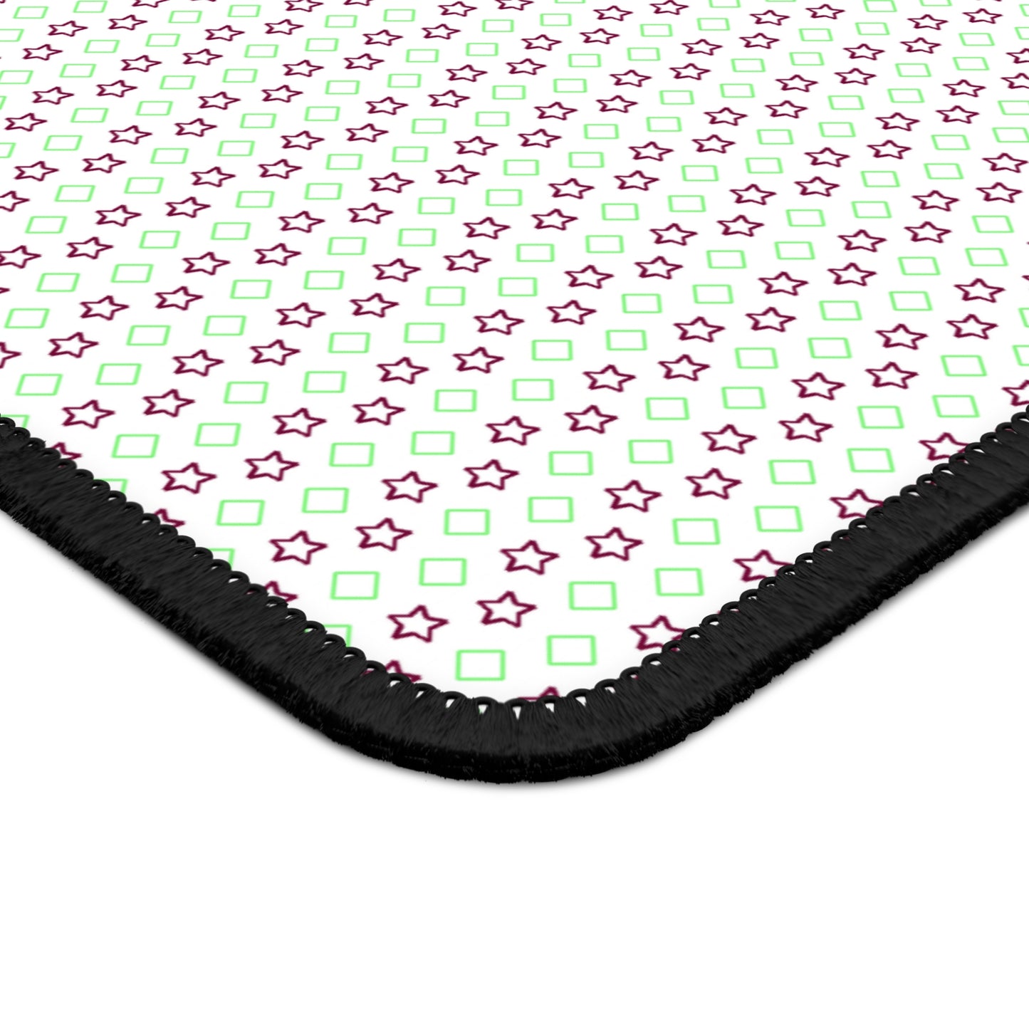 Neon Gaming Mouse Pad 9x7in Neoprene with Stitched Edges